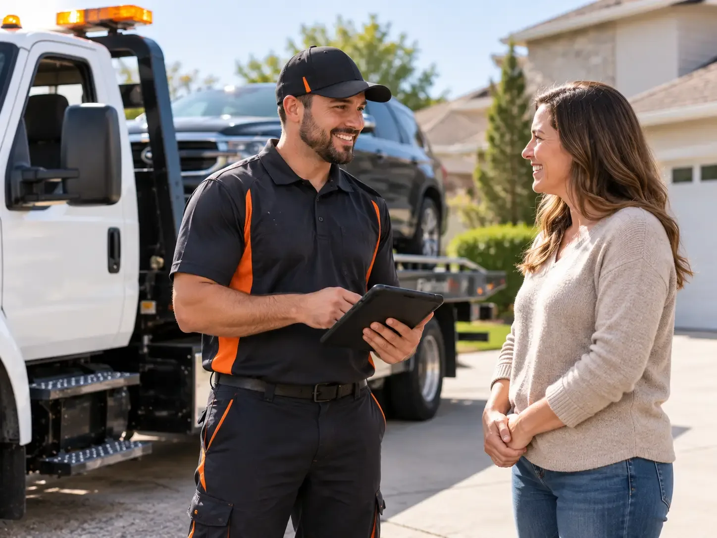 Flatbed Towing River Falls, WI FAQs